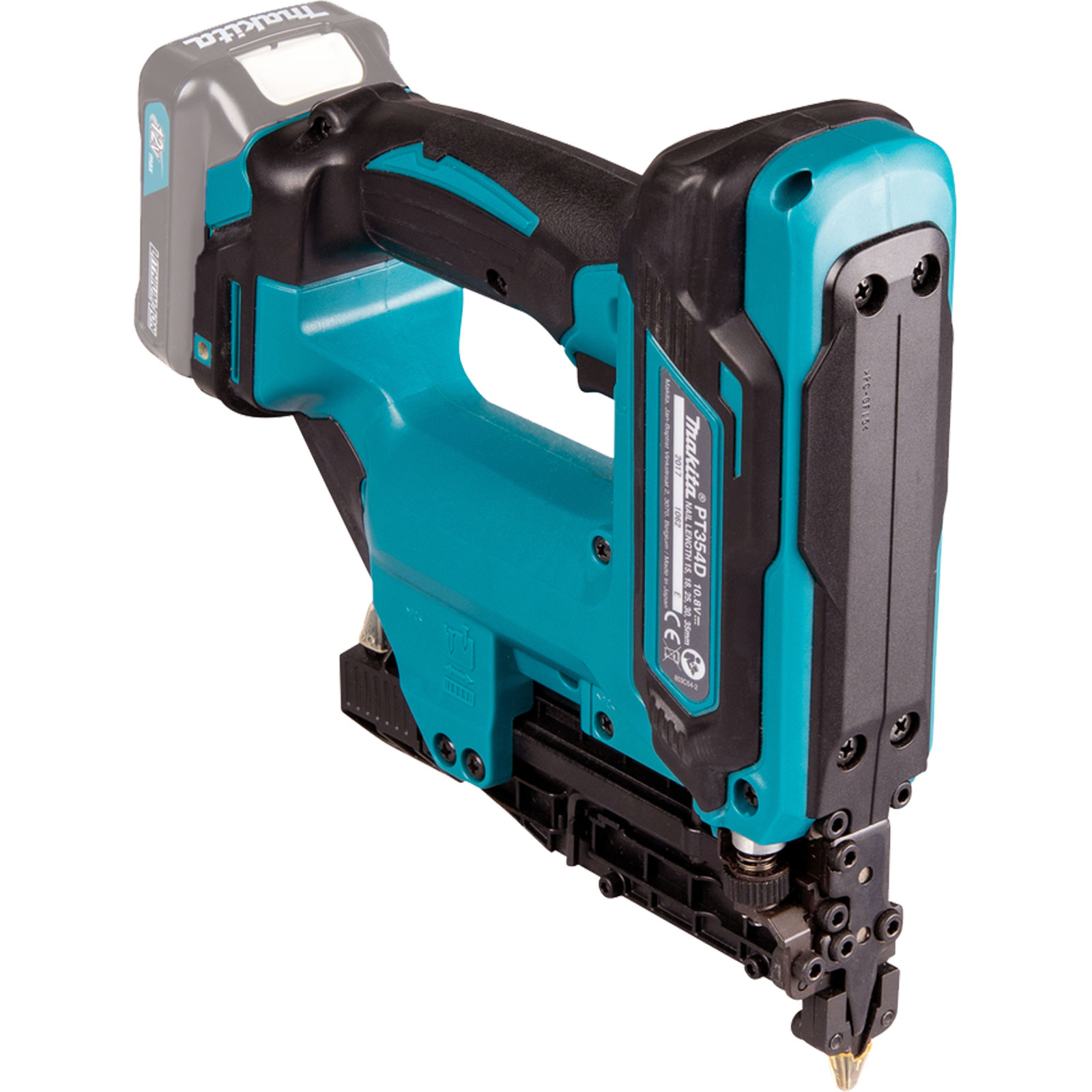 Makita PT354DSMJ Akku-Stiftnagler 12 V max. / 4,0 Ah, 2 Akkus + Ladegerät im MAKPAC