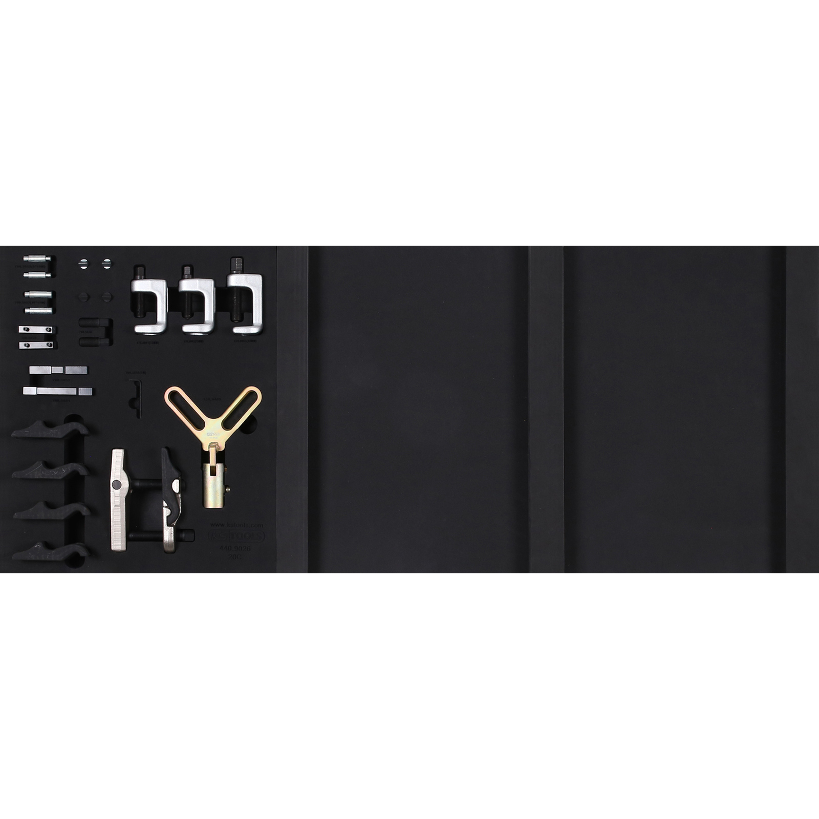 KS TOOLS MODULO Systemeinlagen-Satz für Achse 26tlg. - 440.9026