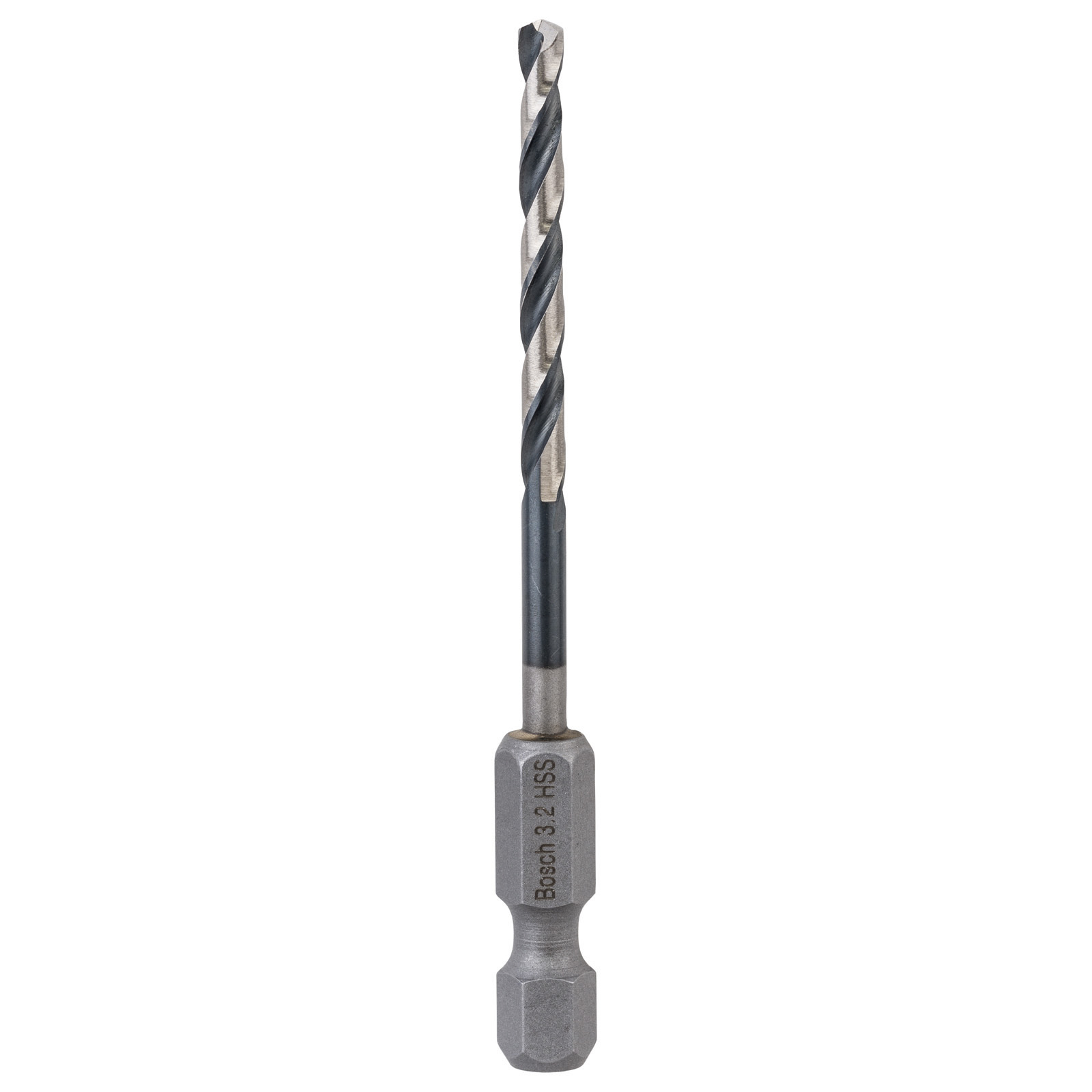 Bosch 1x HSS Spiralbohrer Impact Control mit Sechskantschaft 3,2 x 36 x 75 mm - 2608577049
