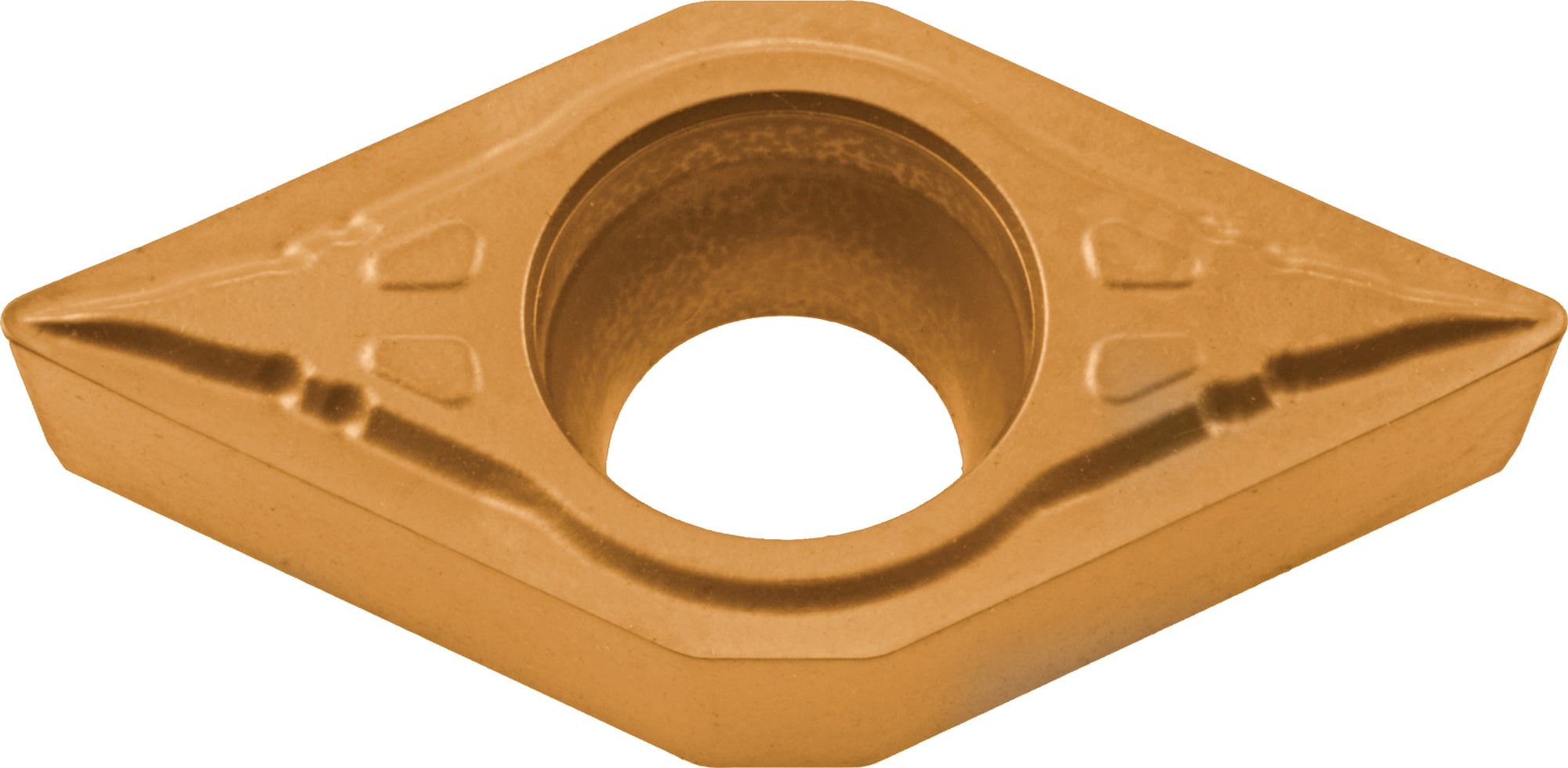 Wendeschneidplatte DCMT070202-M PMK10 Bearb.mittel TECWERK