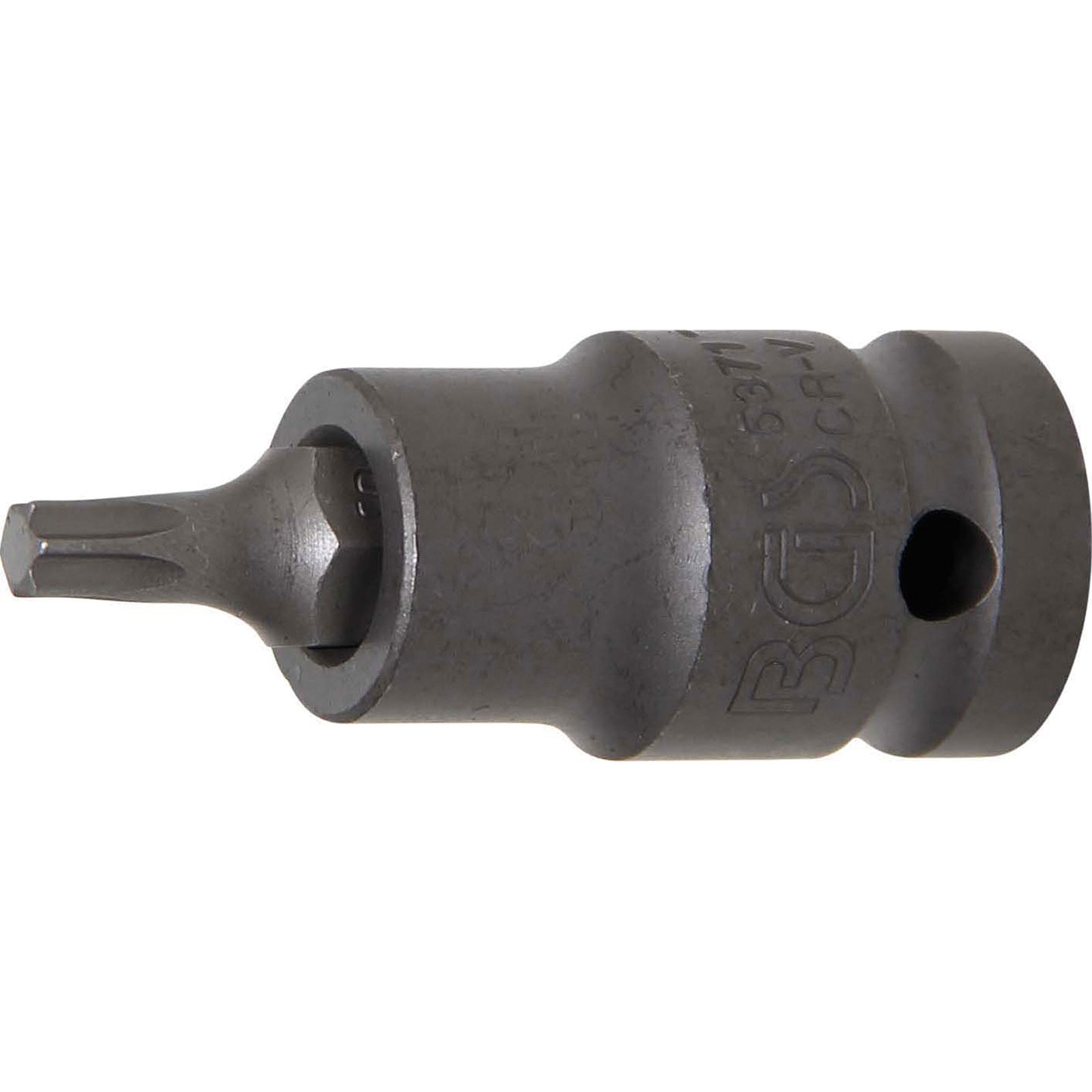 BGS Kraft-Bit-Einsatz Antrieb Innenvierkant 12,5 mm (1/2") T-Profil (für Torx) T30 - 5371