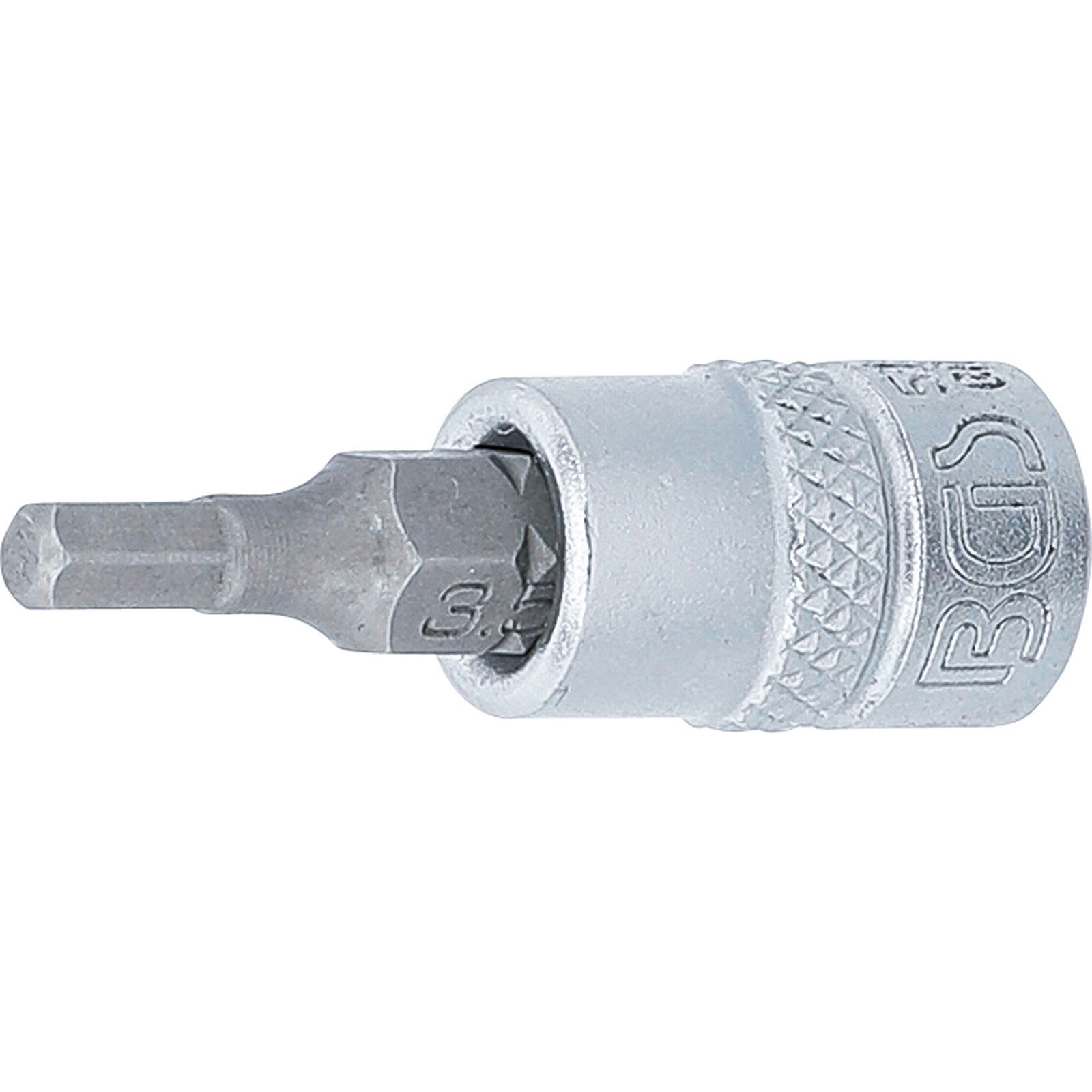 BGS Bit-Einsatz Antrieb Innenvierkant 6,3 mm (1/4") Innensechskant 3,5 mm - 5155