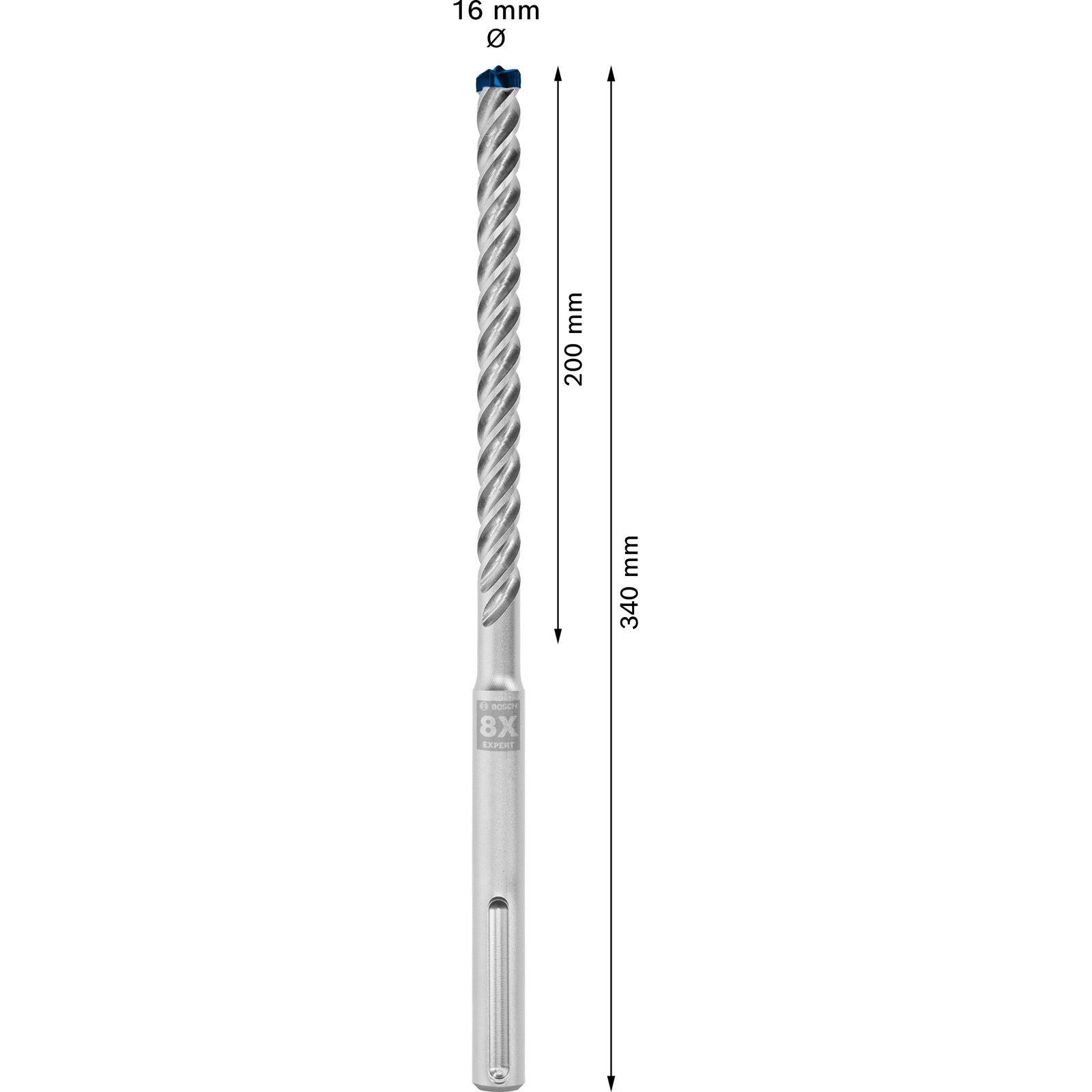 Bosch Expert SDS max-8X Hammerbohrer 16 x 200 x 340 mm - 2608900214