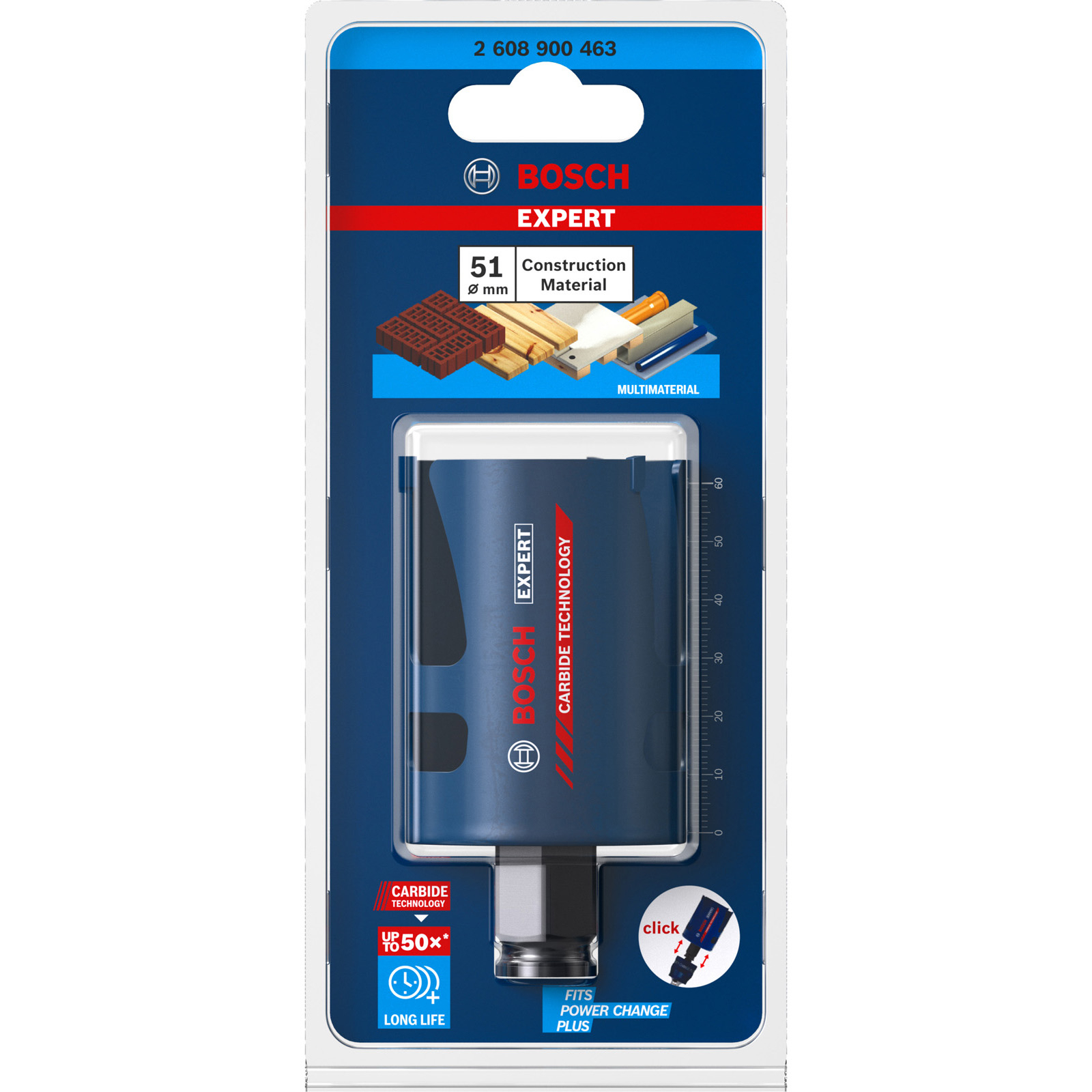 Bosch Expert Construction Material Lochsäge 51 x 60 mm - 2608900463