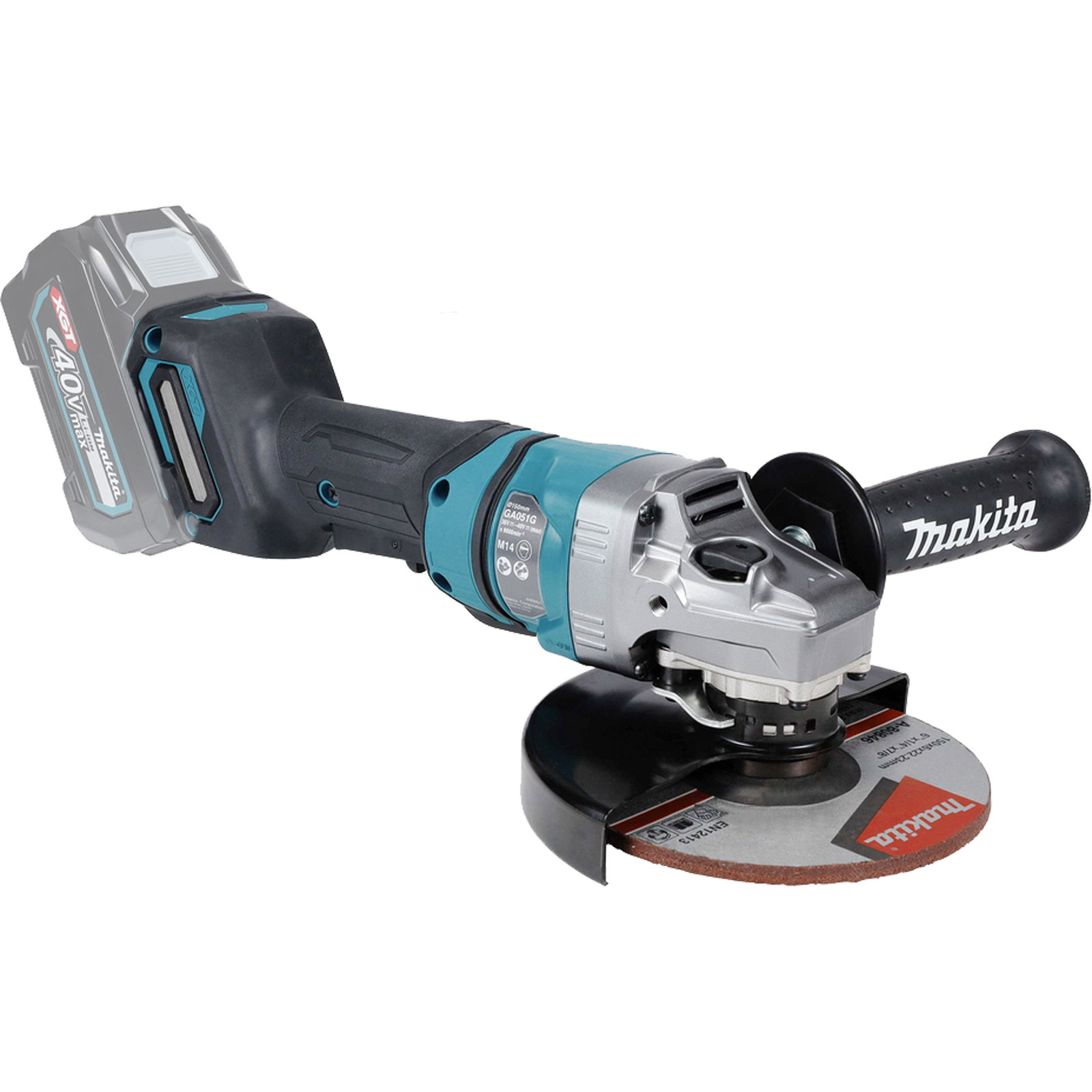 Makita GA051GZ Akku-Winkelschleifer Ø 150 mm 40 V max. Solo