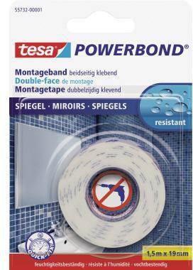 tesa Montageband 55732-00001 für Spiegel 19mmx1,5m