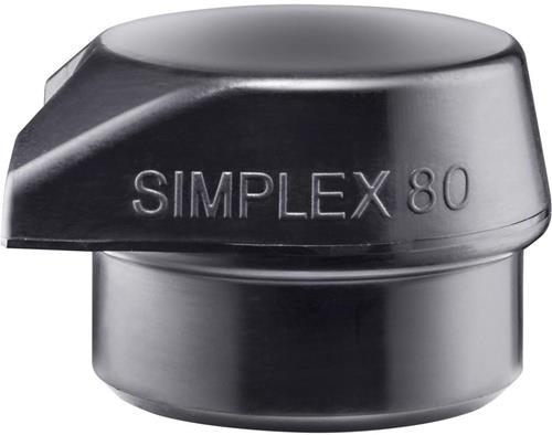 Schonhammerkopf Kopf-D.80mm 2/5 HALDER