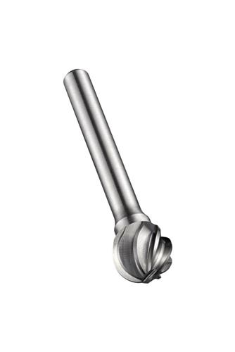 Frässtift D.9,6mm KUD Kopf-L. 8mm HM Blank