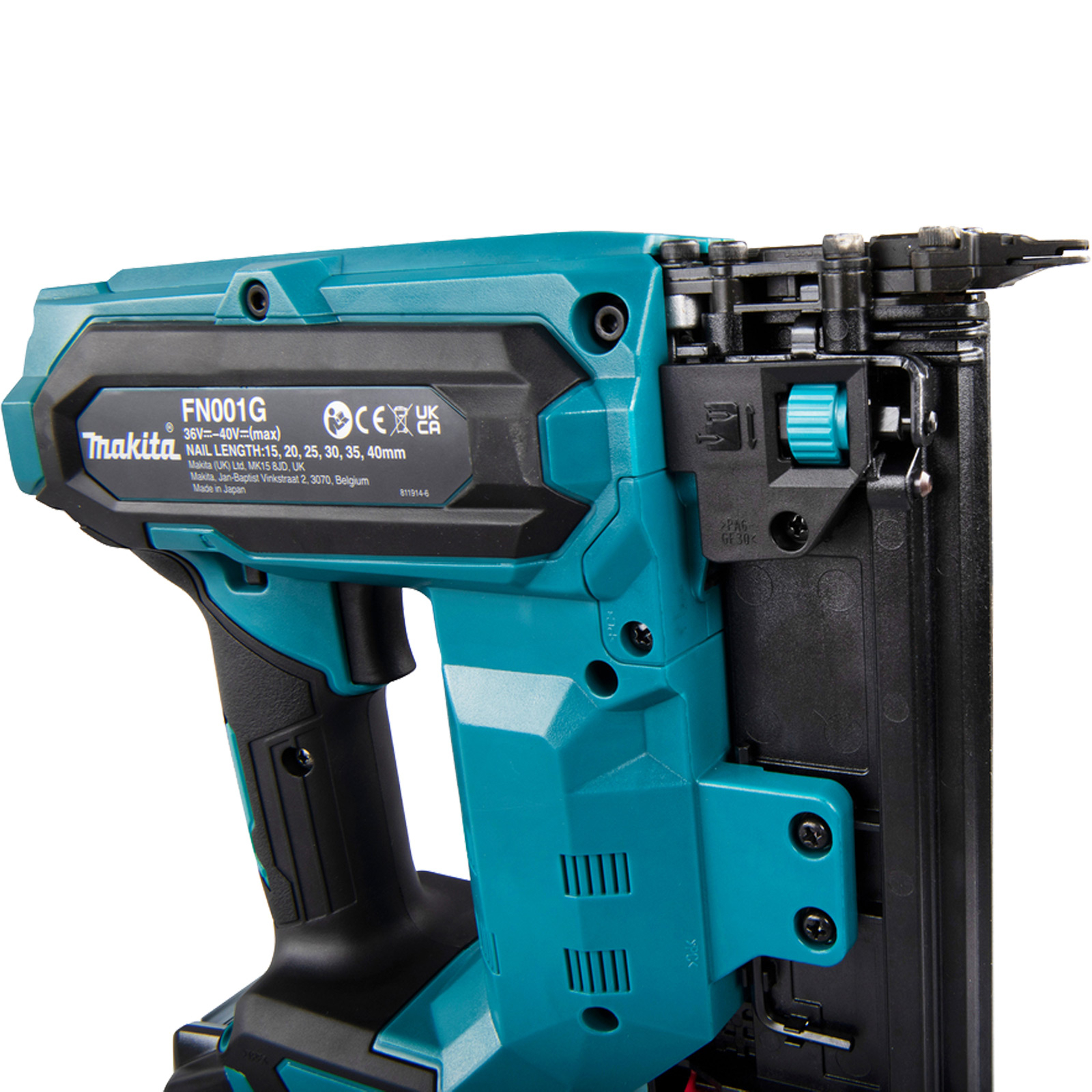 Makita FN001GZ Akku-Stauchkopfnagler 40V max. Solo