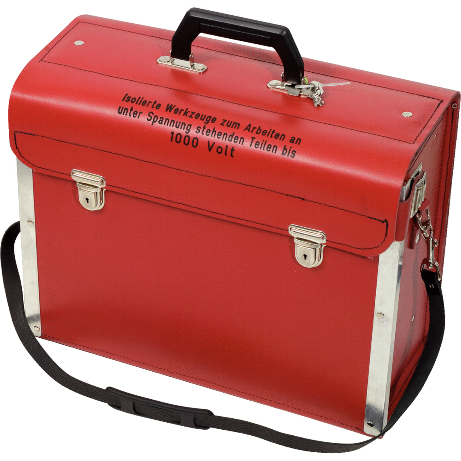 KS TOOLS Werkzeugkoffer leer Leder - 117.1820-99