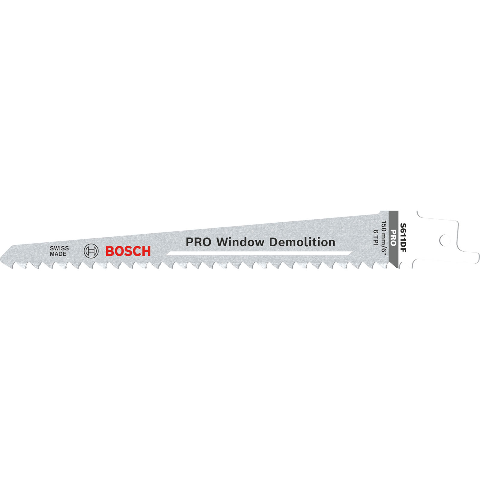 Bosch PRO Window Demolition S611DF Blatt 1,25 x 19 x 150 mm 100-tlg. - 2608656259