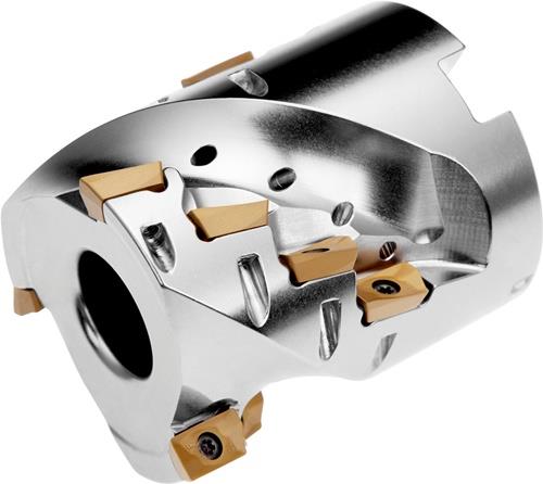Walzenstirnfräser ISO 25J2R55E03-SAD11E38-C Schneid-D.25mm Rechtslauf PRAMET