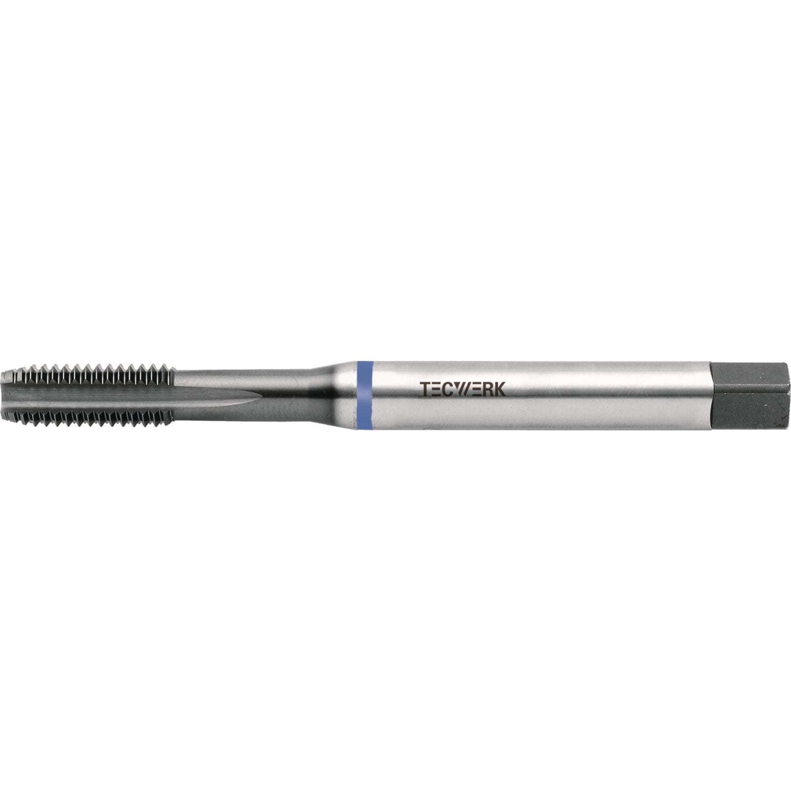 Maschinengewindebohrer DIN 371B VA M5x0,8mm HSS-Co TiCN 6H TECWERK