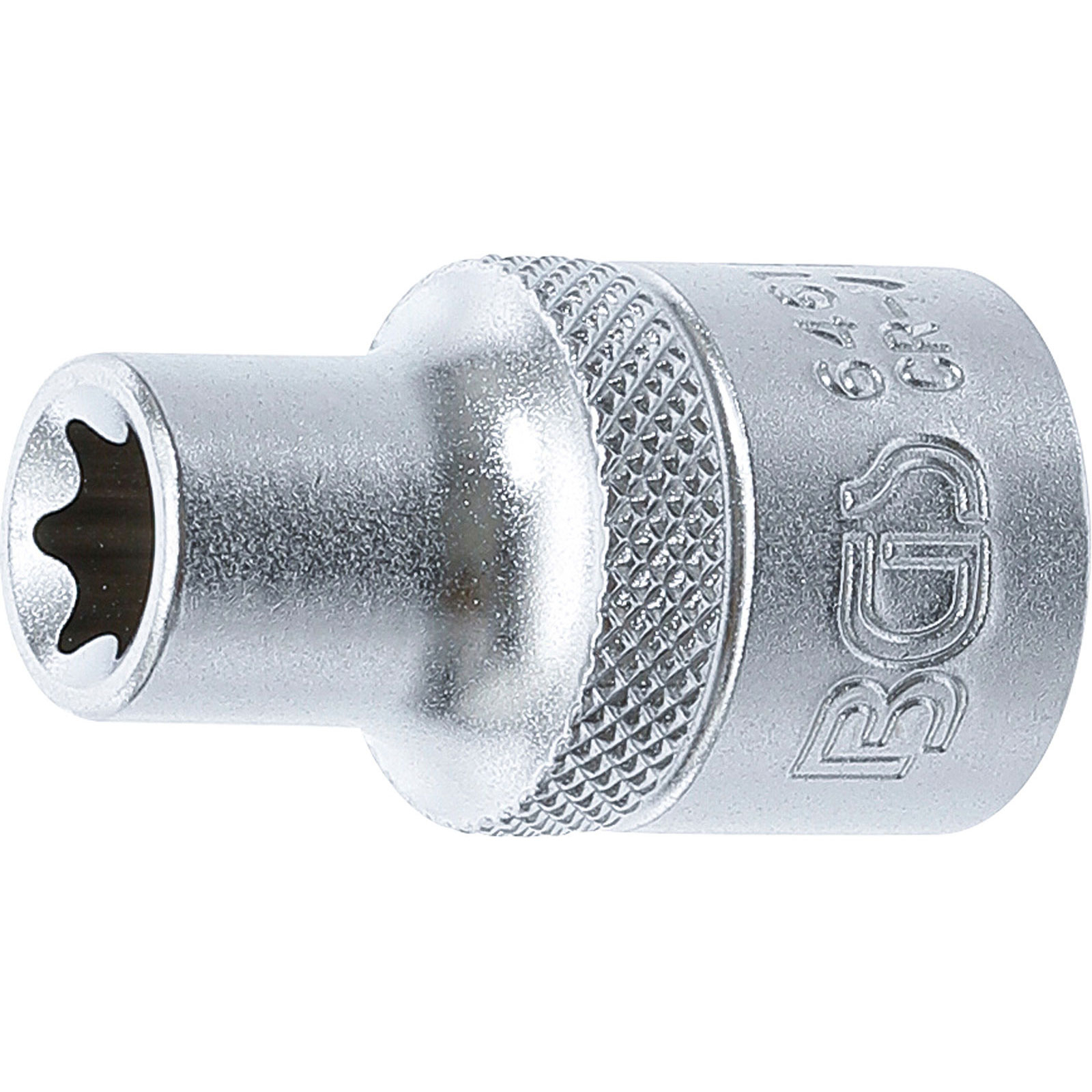 BGS Steckschlüssel-Einsatz E-Profil Antrieb Innenvierkant 12,5 mm (1/2") SW E11 - 6461