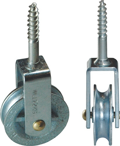 HBS-BETZ Waschseilrolle 5000 Nut 9mm Grauguss verz.Halterung STA verz - 63087