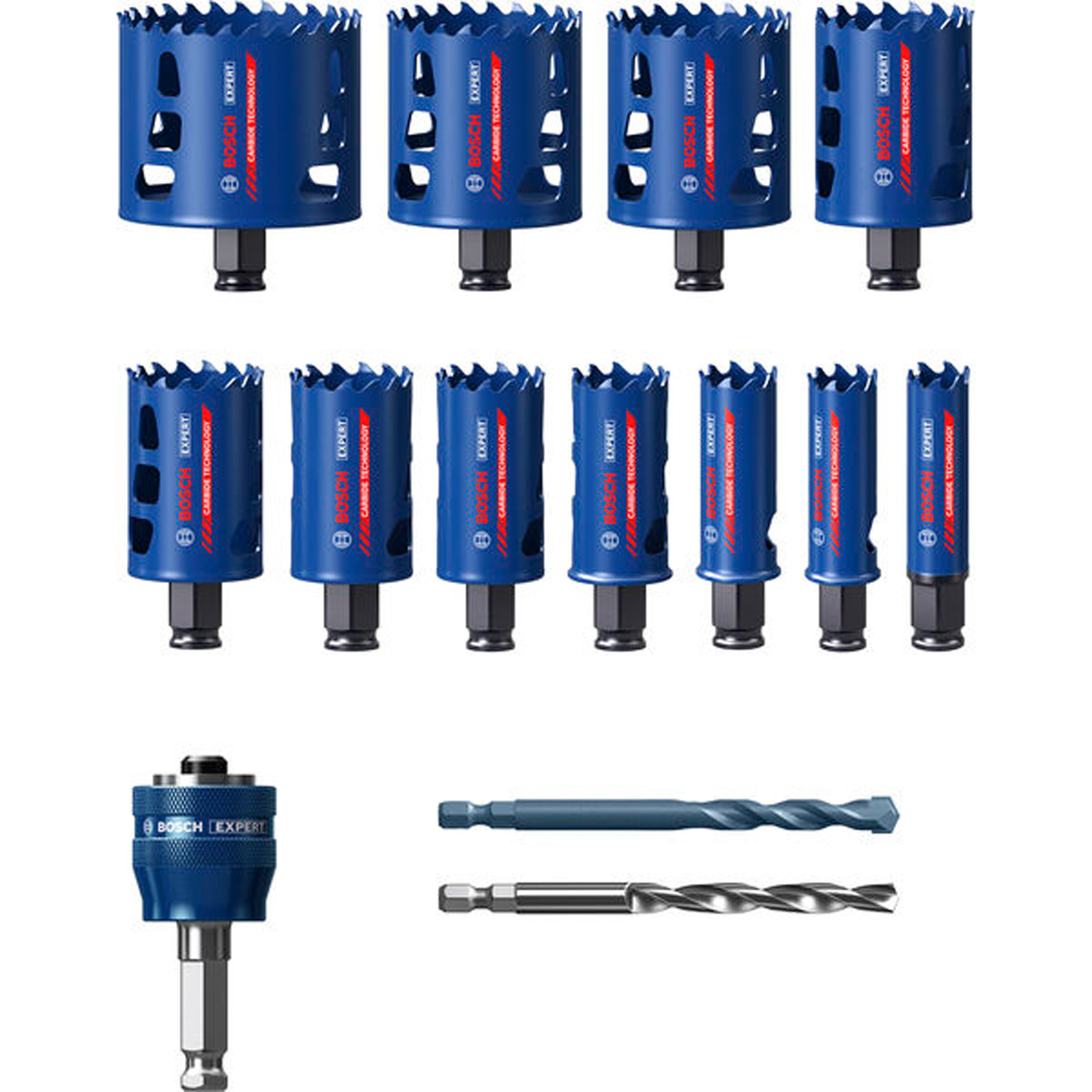Bosch EXPERT Multi Material Power Change Plus-Lochsägen-Set 14-tlg. - 2608901908