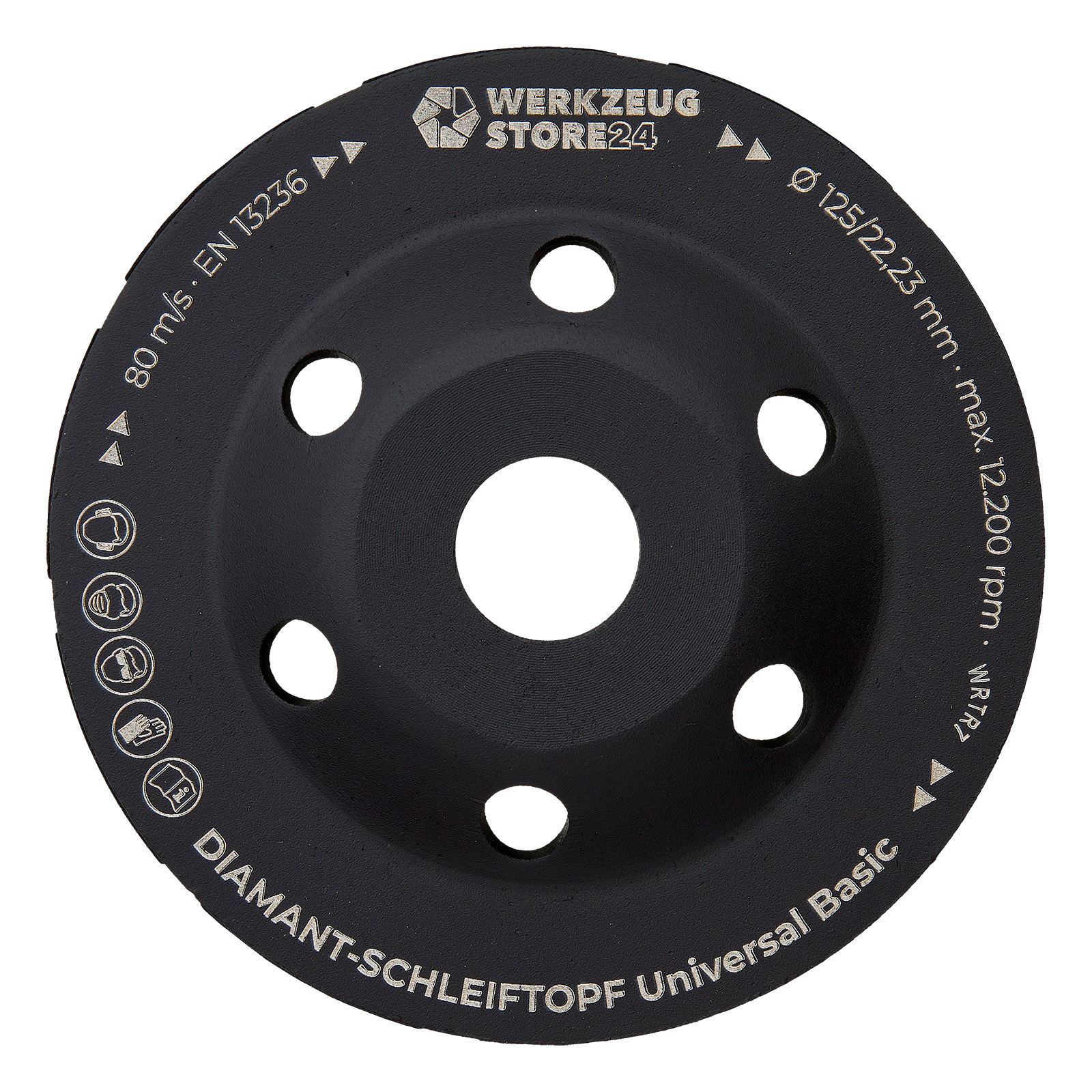 WS24 Diamantschleiftopf Universal 125 mm - WS24-100440