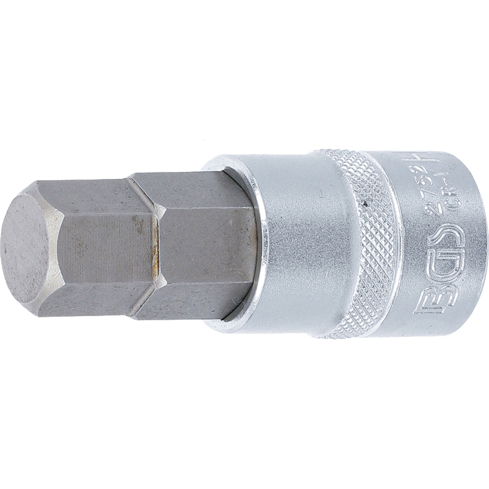 BGS Bit-Einsatz Länge 70 mm Antrieb Innenvierkant 12,5 mm (1/2") Innensechskant 11/16" - 2752