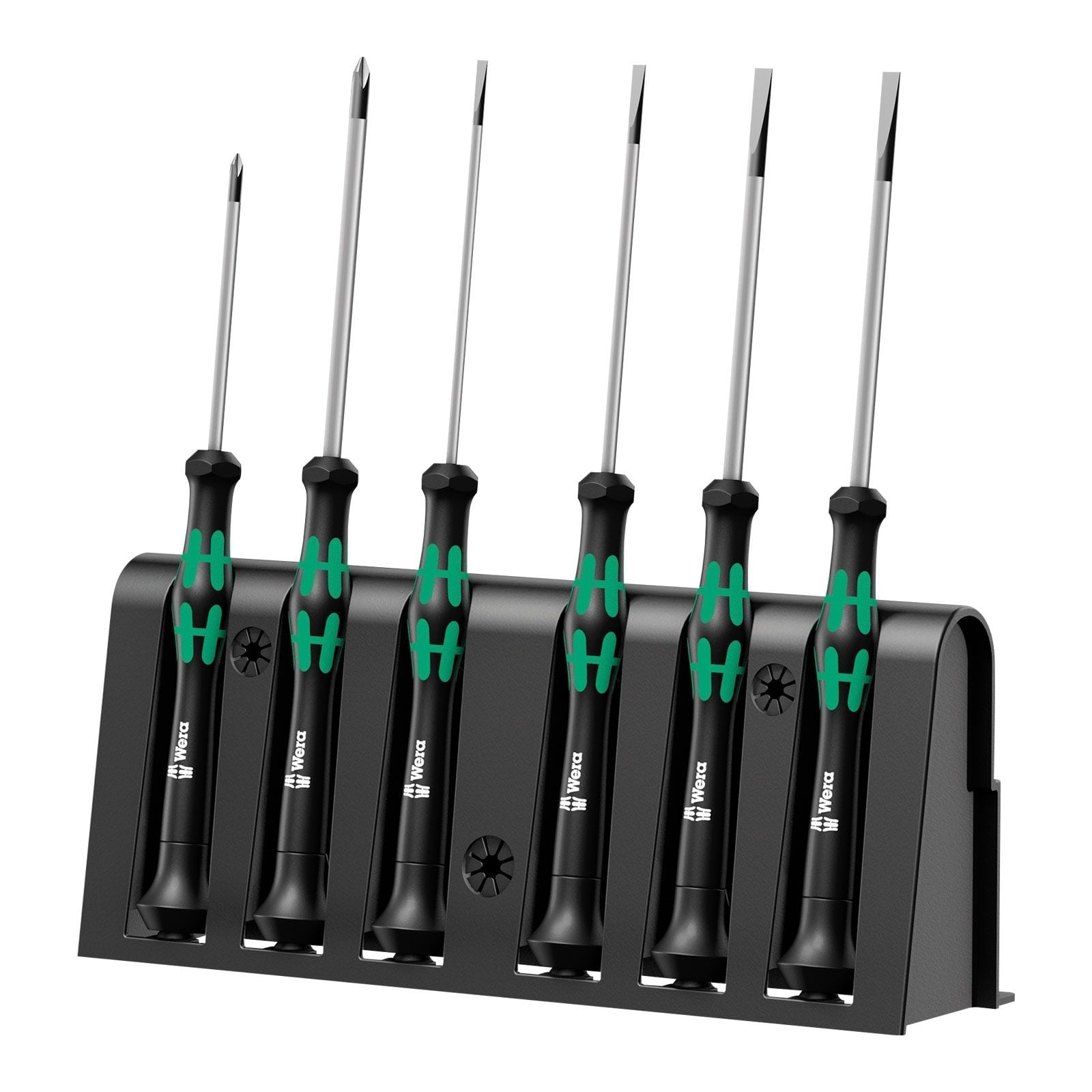 Wera 2035/6 B Elektroniker-Schraubendrehersatz + Rack - 118152