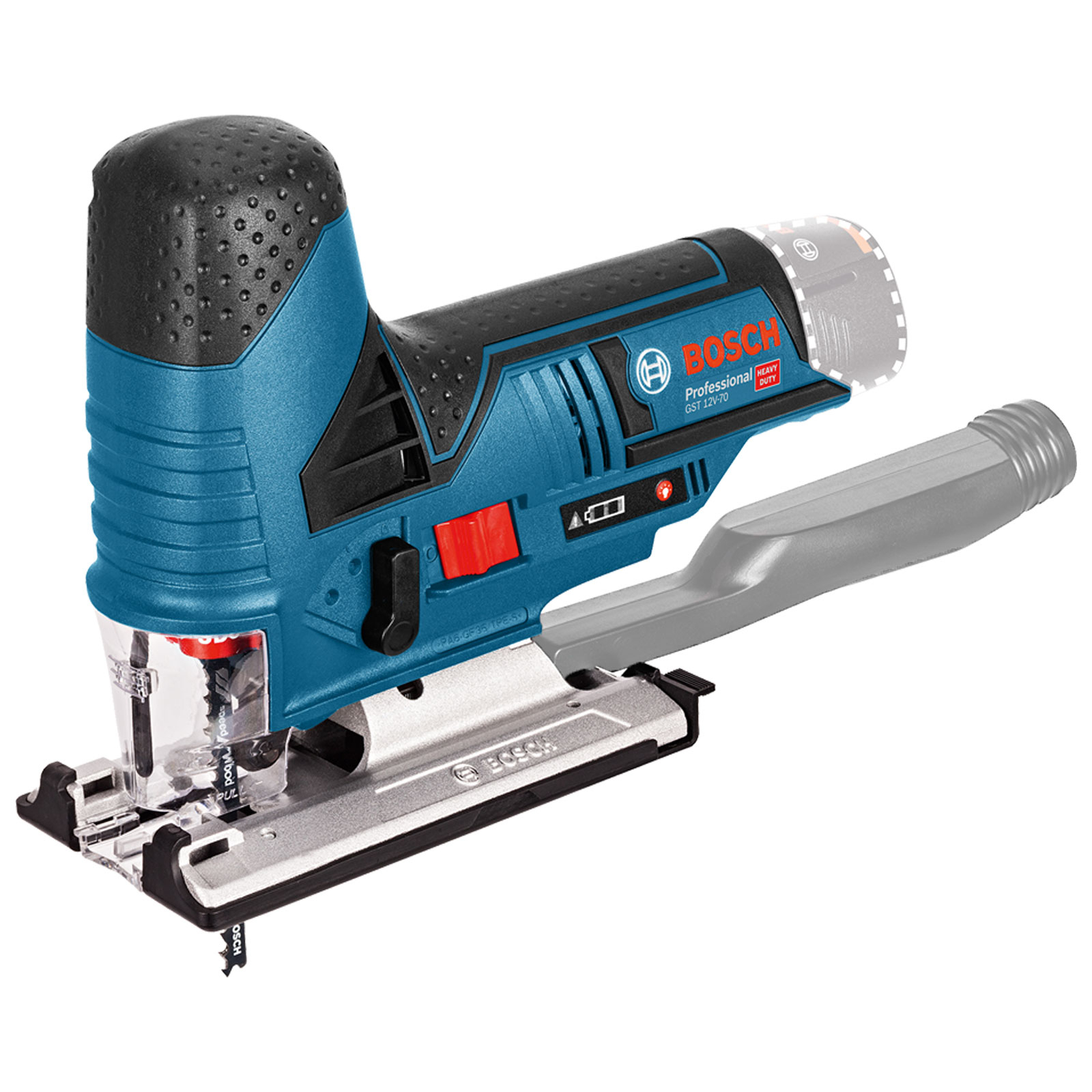 Bosch Akku-Stichsäge GST 12V-70 Solo ohne Zubehör - 06015A1001-3