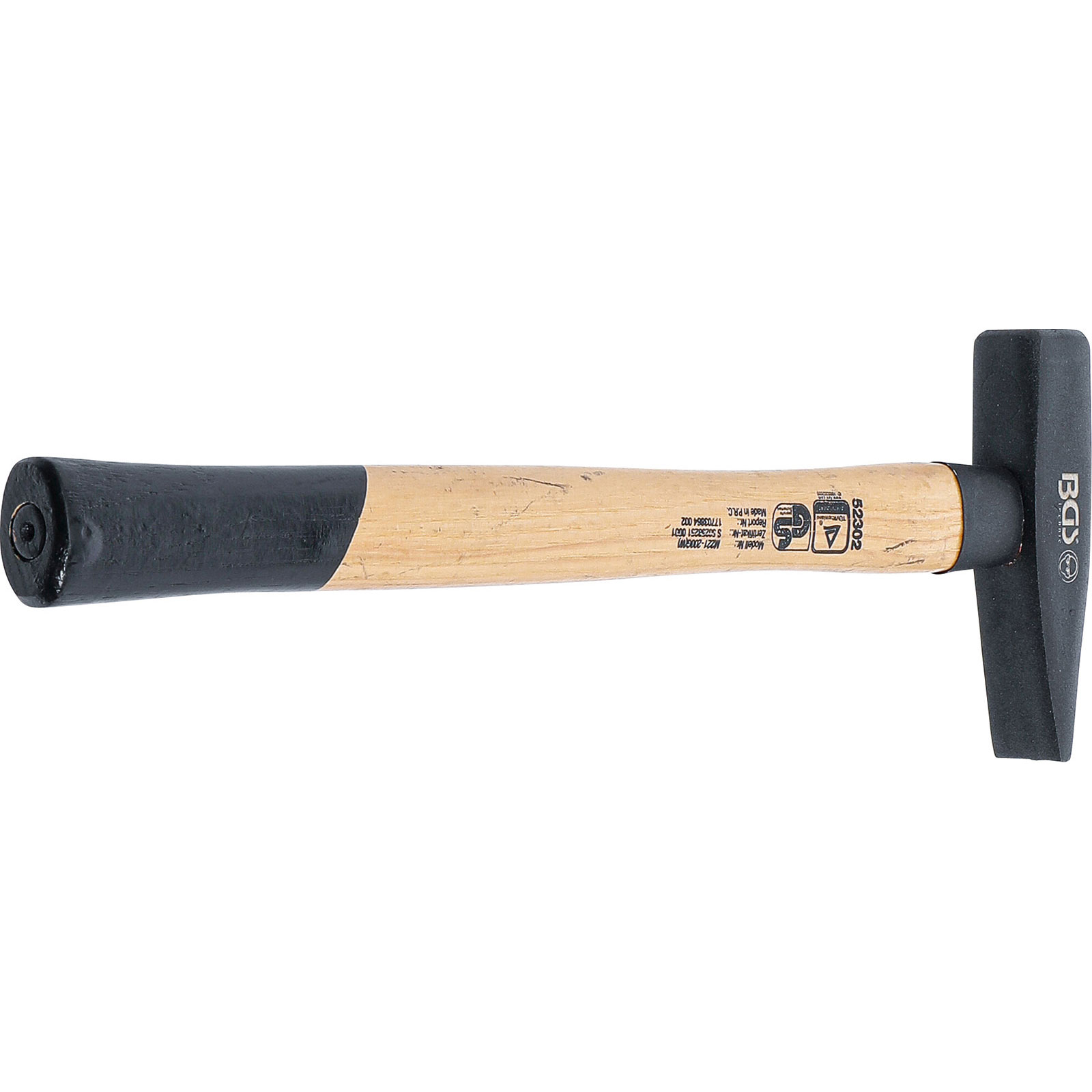 BGS Schlosserhammer Hickory-Stiel DIN 1041 200 g - 52302