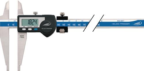HELIOS PREISSER Werkstattmessschieber DIN862 DIGI MET 300mm dig. m. Spitzen u. FE - 1331522