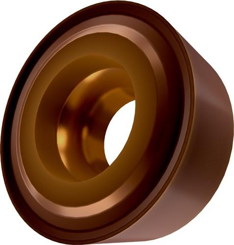 Drehwendeschneidplatte ISO RCMT 1204MOE-FM:T8430 D. 4,4mm PVD beschichtet