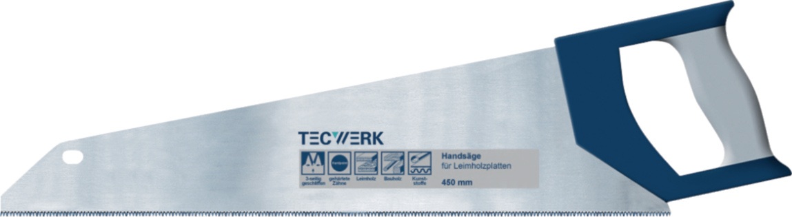 Handsäge Blatt-L.450mm 11 TECWERK
