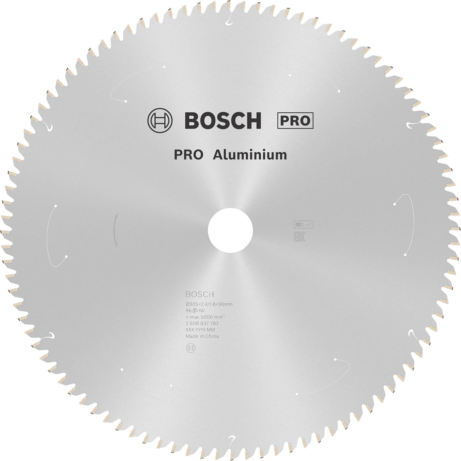 Bosch PRO Aluminium cordless Blatt für Kreissägen 305 x 2,4 x 30 mm - 2608837782