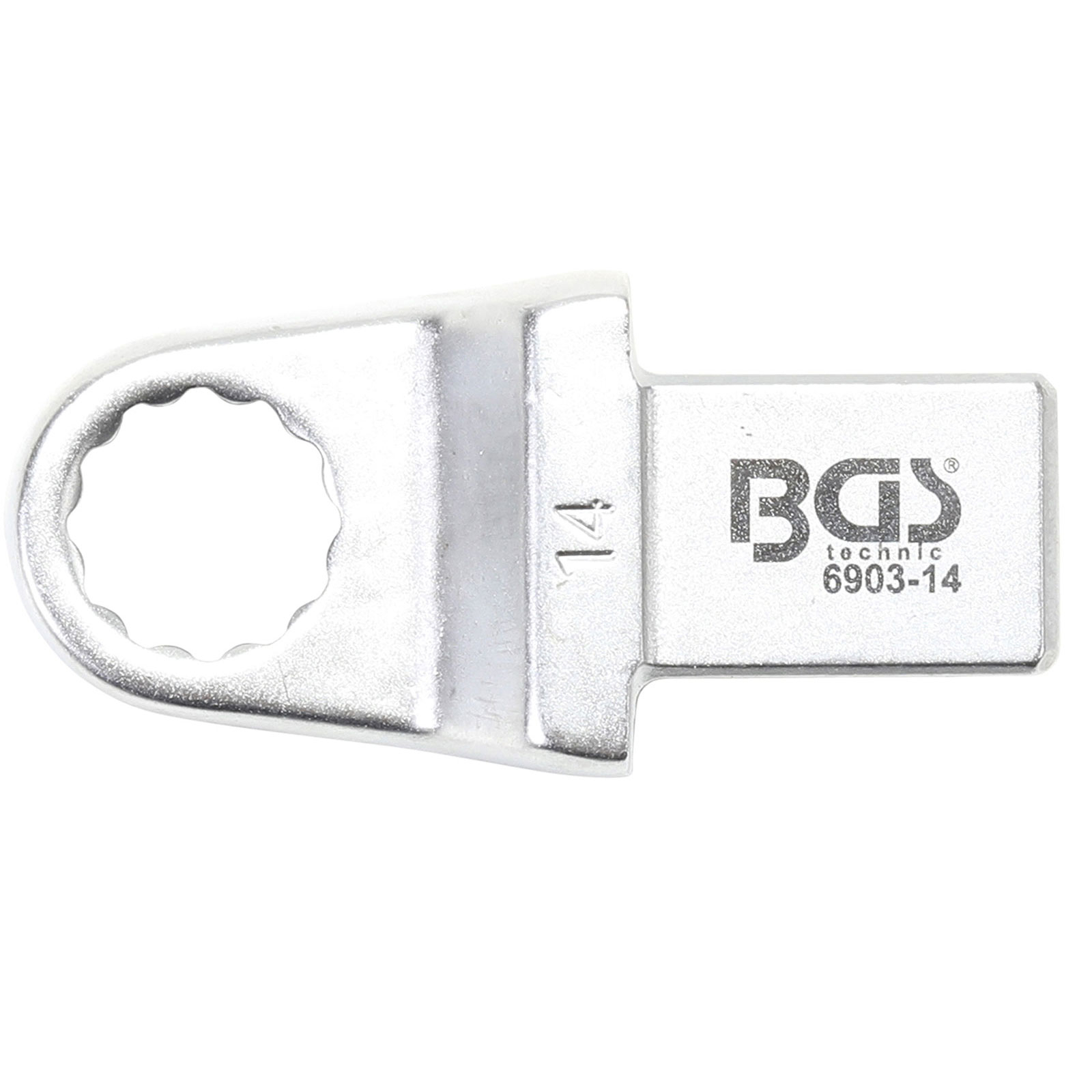 BGS Einsteck-Ringschlüssel 14 mm Aufnahme 14 x 18 - 6903-14