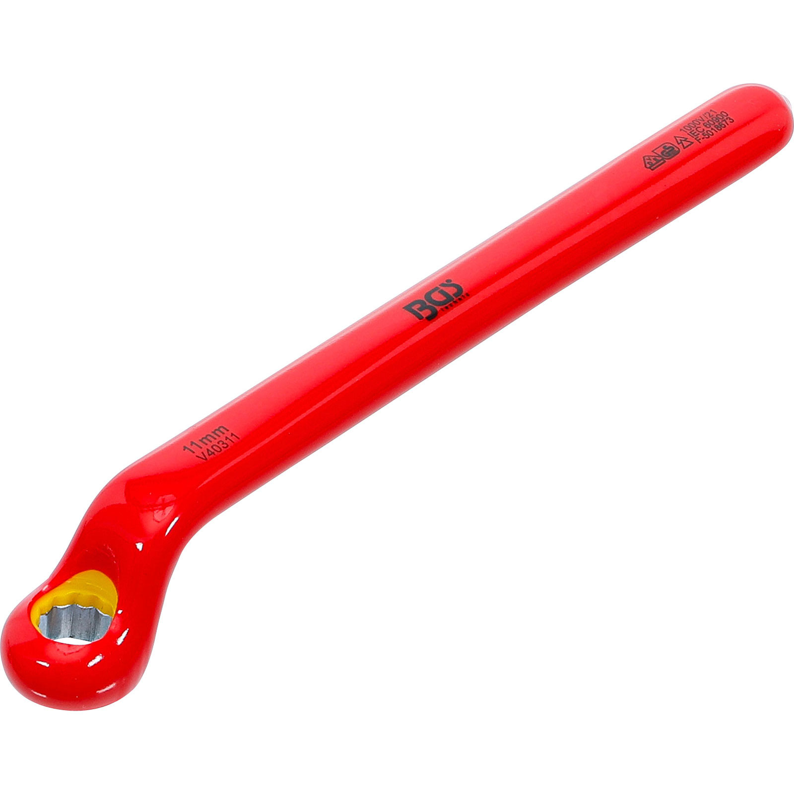 BGS VDE-Einringschlüssel tief gekröpft SW 11 mm - 72011