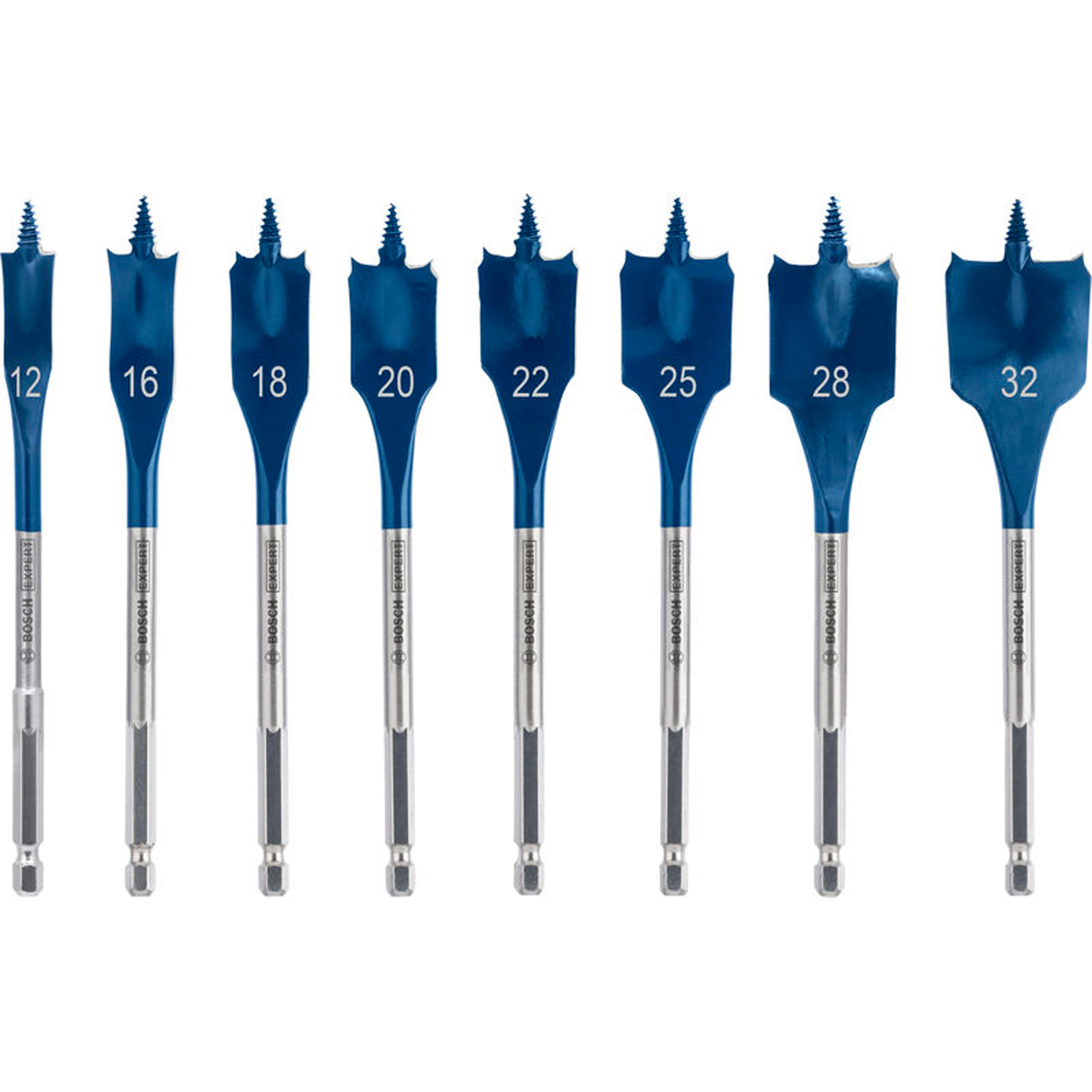Bosch EXP SelfCutSpeed Flachfräsbohrerset 8tlg. - 2608902111