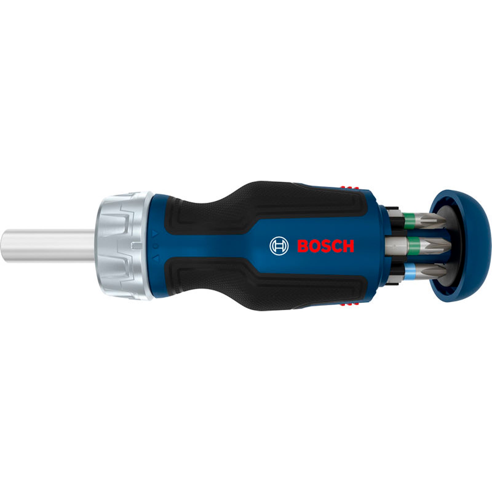 Bosch Stubby-Bit-Ratschenschraubendreher mit Magazin 6 Bits - 1600A039PW