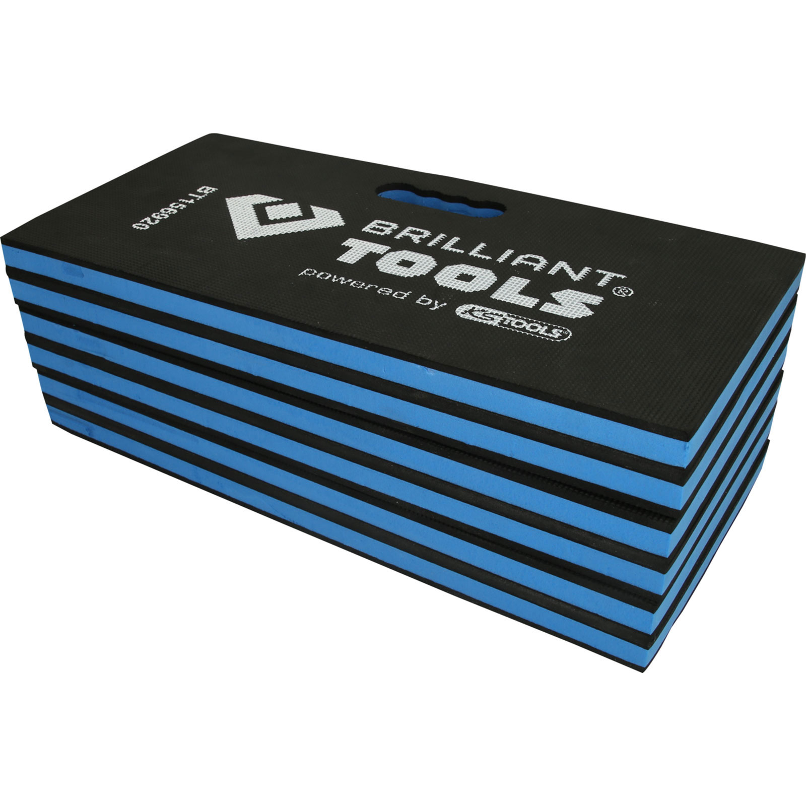 BRILLIANT TOOLS Faltbare Mechaniker-Schutzmatte 1200 x 400 x 23 mm - BT156920