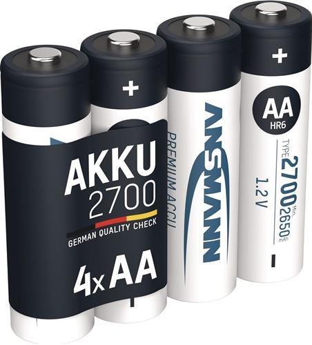 ANSMANN Akkuzelle 1,2 V 2700 mAh - 5030842