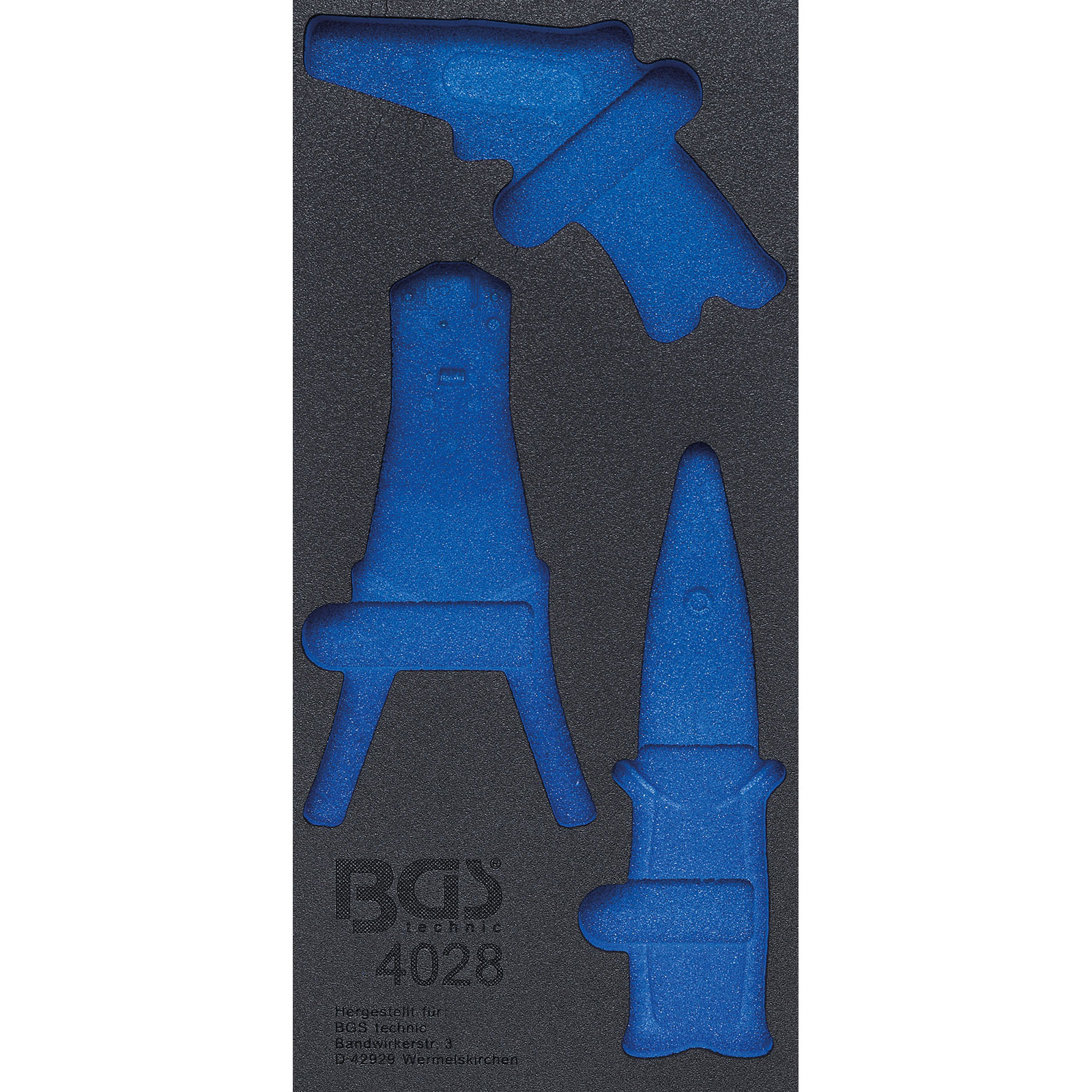 BGS Werkstattwageneinlage 1/3 leer für Art. 4028 - 4028-1
