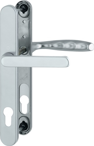 HOPPE Profiltürgarnitur NY 099KH/3346/1810 Alu.F1 PZ f.TS 67-72mm - 3257645