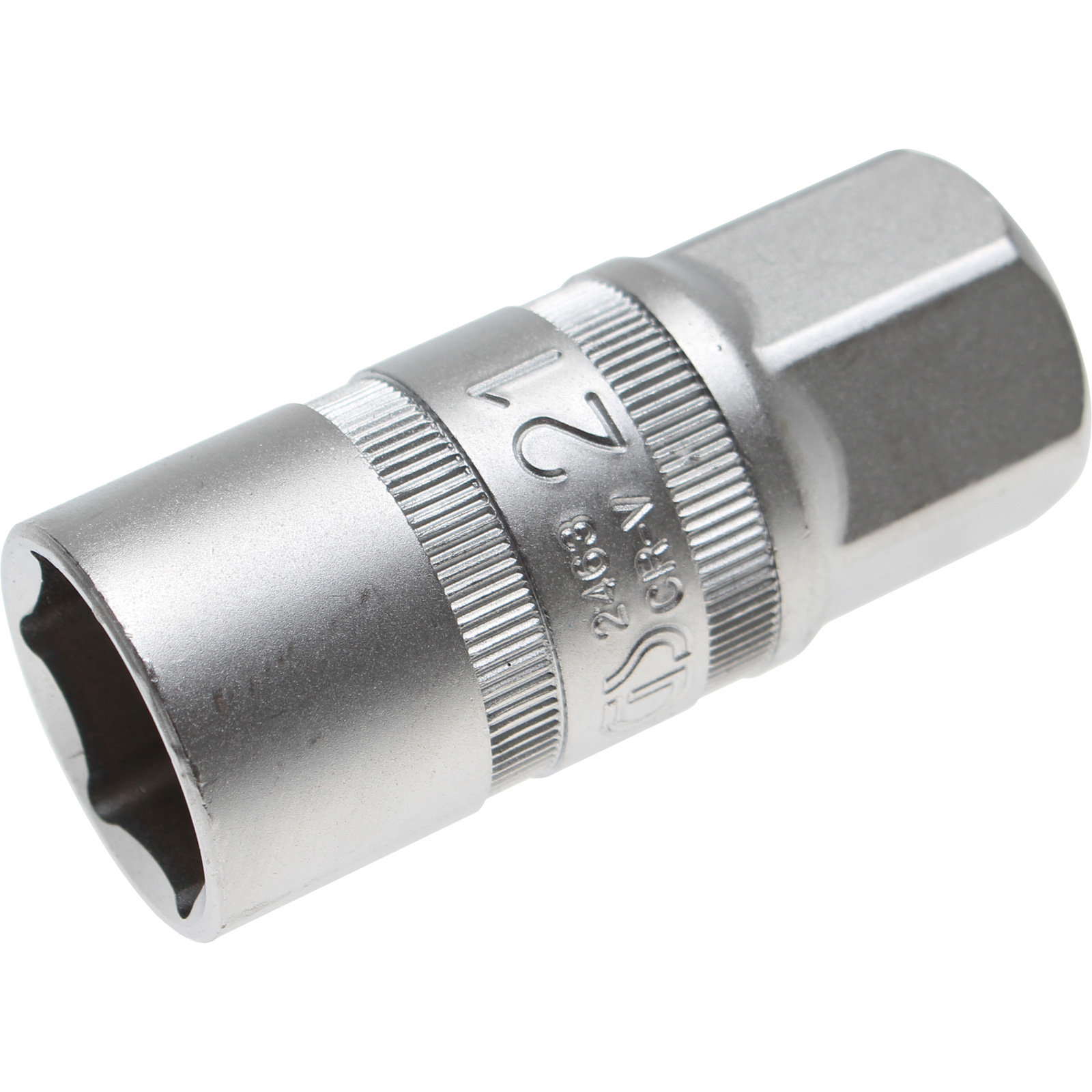 BGS Zündkerzen-Einsatz mit Magnet Sechskant Antrieb Innenvierkant 12,5 mm (1/2") SW 21 mm - 2463