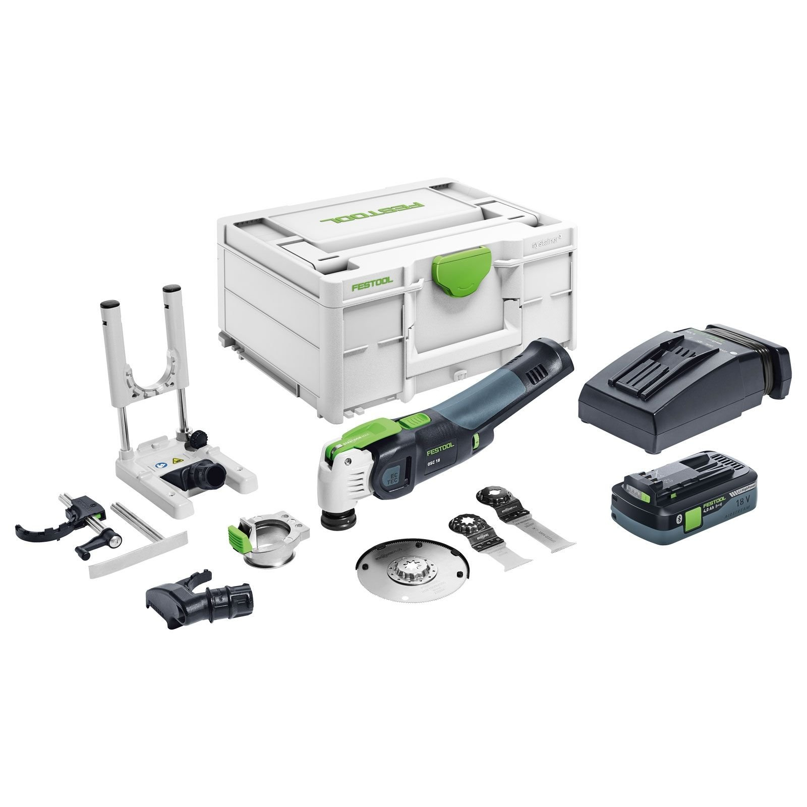 Festool Akku-Oszillierer OSC 18 HPC 4,0 EI-Set VECTURO - 576593