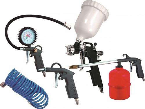 AEROTEC Abblaspistolenset Inhalt 5tlg. - 2005840