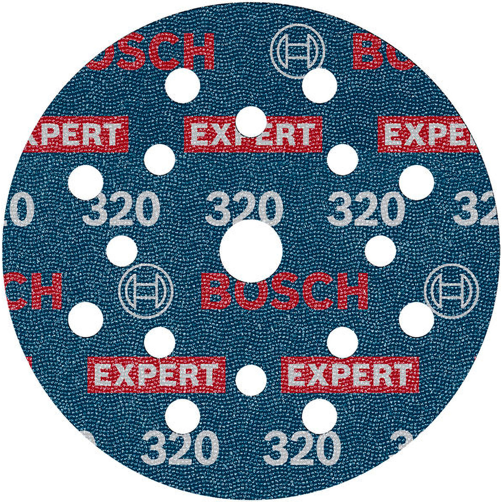Bosch EXPERT O780 Folienschleifscheibe 125 mm K320 50 Stück - 2608902422