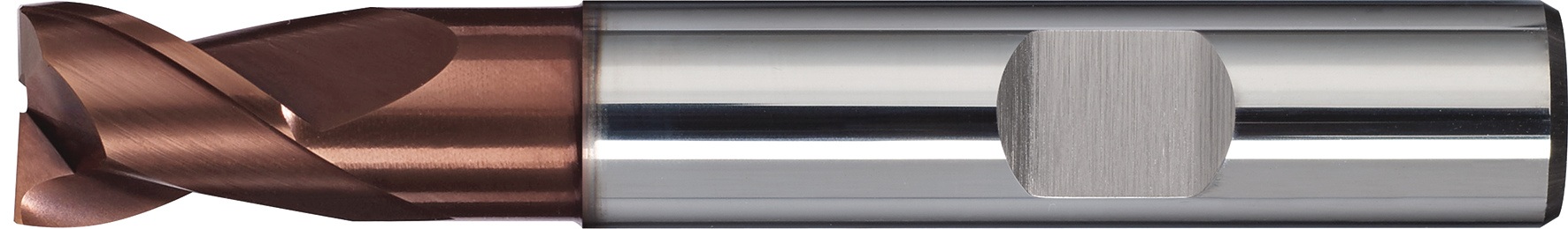 Bohrnutenfräser DIN 6527K TypN D.5mm VHM TiAlN HB Z.2 kurz TECWERK
