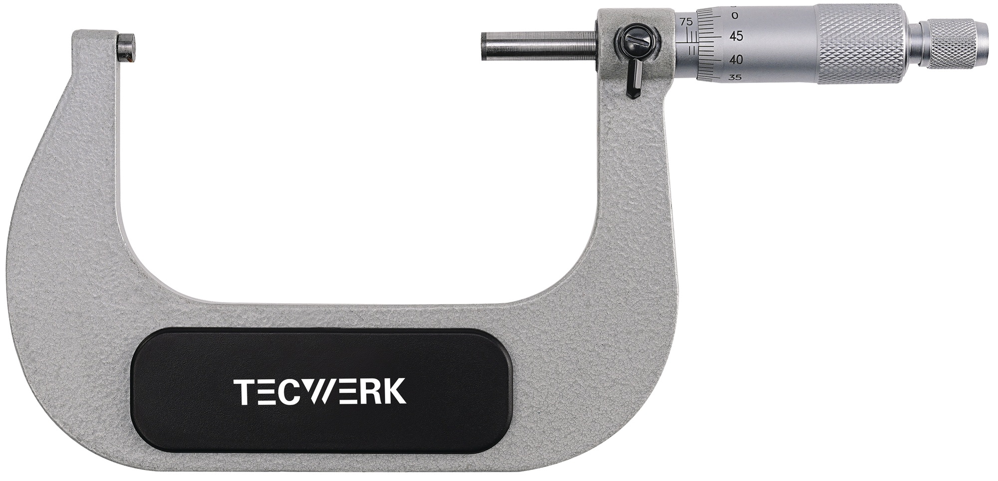 Bügelmessschraube DIN 863/1 75-100mm Spindel-D.6,5mm TECWERK