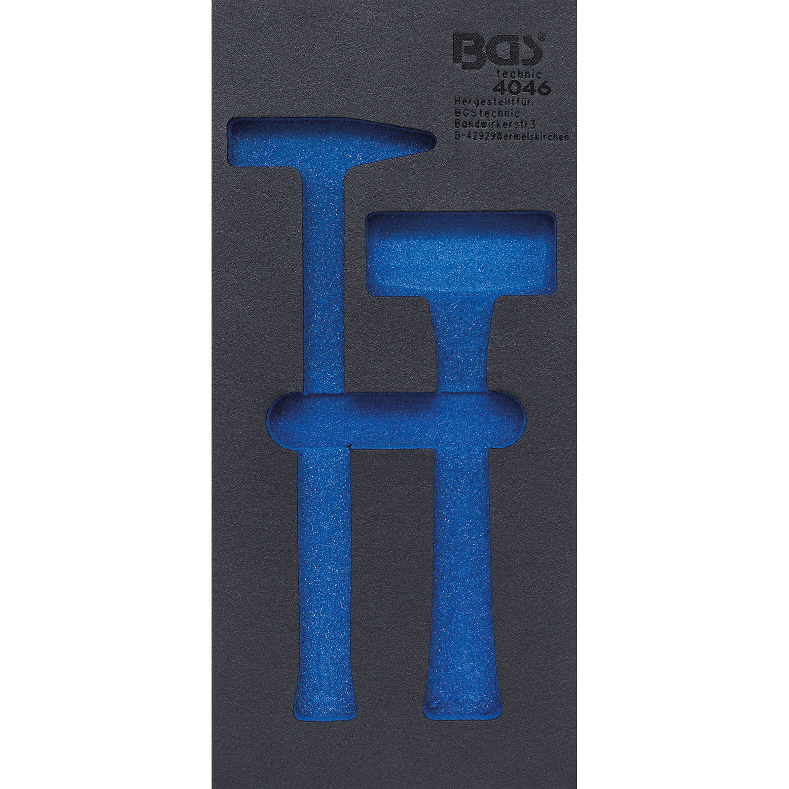 BGS Werkstattwageneinlage 1/3 leer für Art. 4046 - 4046-1