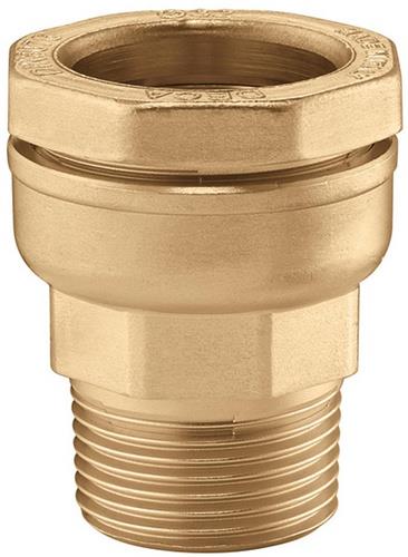 CA Anschlussverschraubung AG 40 mm x 1 1/4Zoll IG für PE-Kunststoffrohr