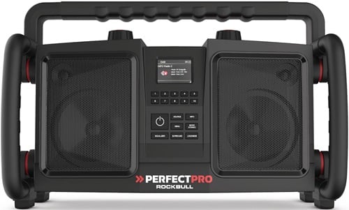 PERFECTPRO Baustellenradio ROCKBULL 11,1 V 230 V - RB2