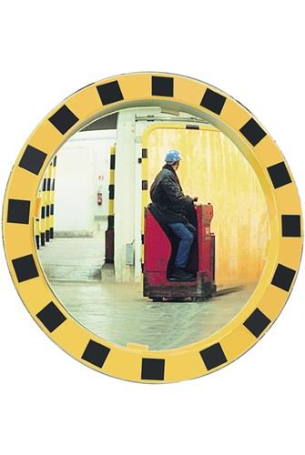 SPL Sicherheits-/Verkehrsspiegel D.600 mm Kunststoff, gelb/schwarz - 586