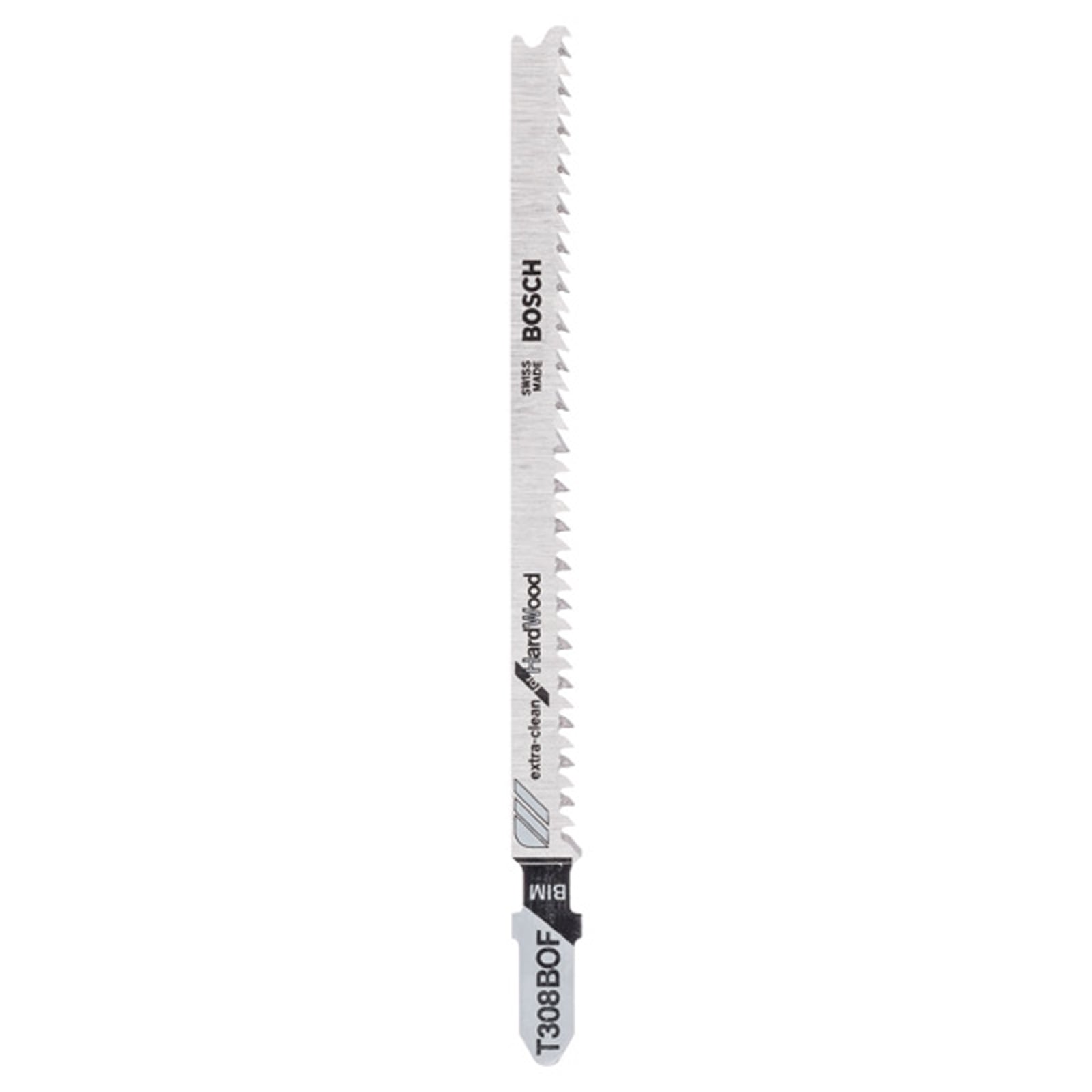Bosch Stichsägeblatt BIM T 308 BOF Extraclean for Hard Wood - 2609256A08