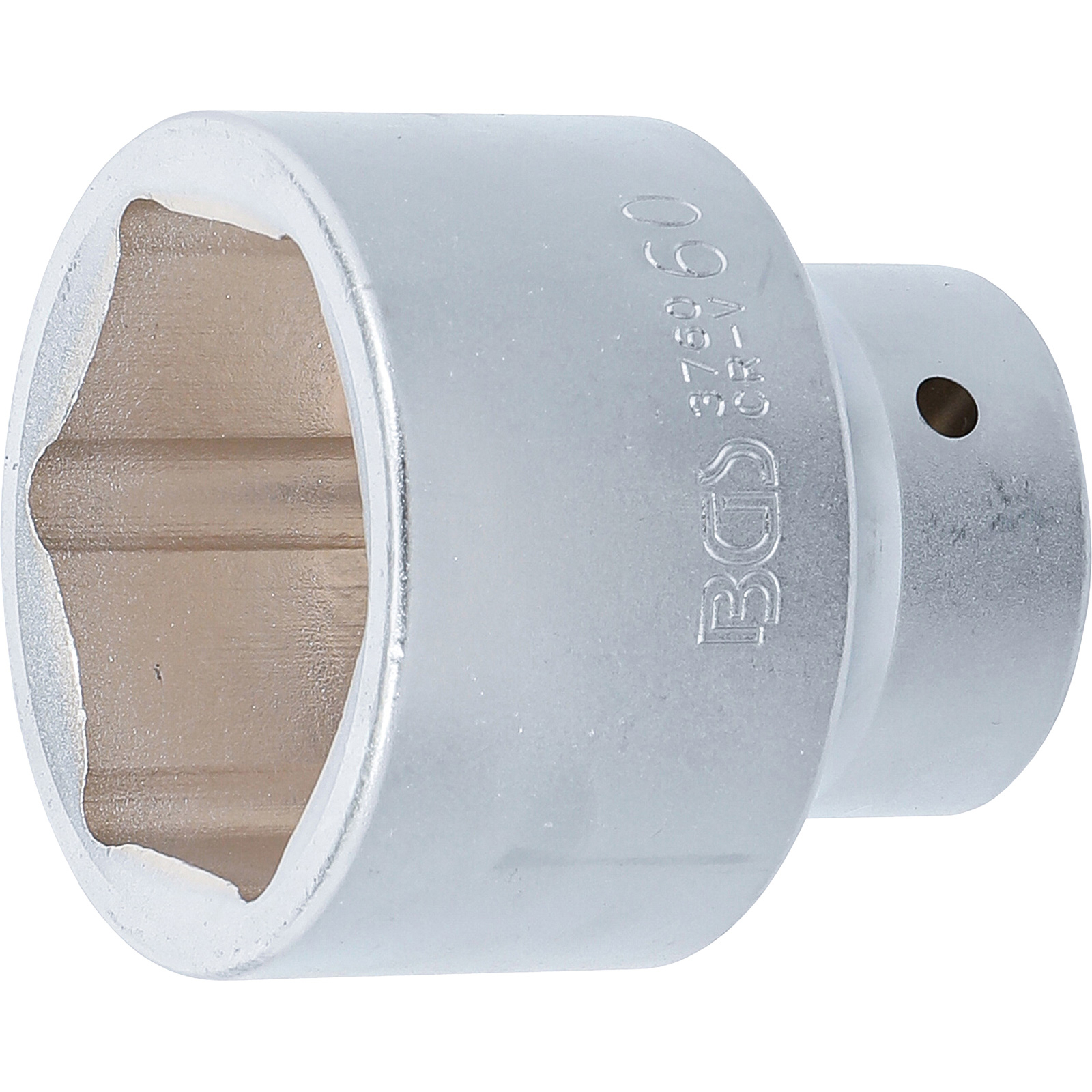 BGS Steckschlüssel-Einsatz Sechskant Antrieb Innenvierkant 25 mm (1") SW 60 mm - 3760