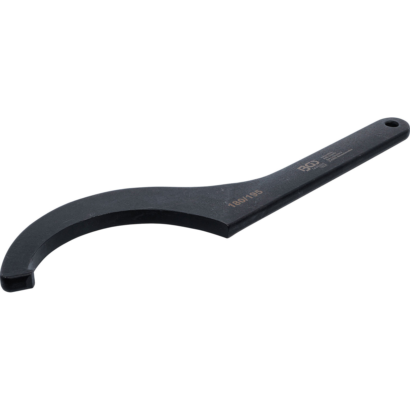 BGS Hakenschlüssel mit Nase 180 - 195 mm - 73225